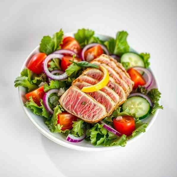 Fish Salad - Easy Mediterranean Tuna Recipe